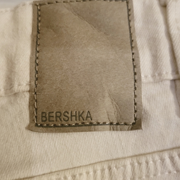 Bershka 5Pocket White Skinny 28 Like New! - Picture 5 of 6